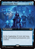 2025 Magic: The Gathering: Aetherdrift (DFT) - Unstoppable Plan Extended Art (#382, Rare) (Foil, Near Mint)