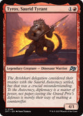 2025 Magic: The Gathering: Aetherdrift (DFT) - Tyrox Saurid Tyrant (#149, Uncommon)