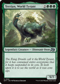 2025 Magic: The Gathering: Aetherdrift (DFT) - Terrian World Tyrant (#182, Uncommon) (, Near Mint)