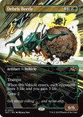 2025 Magic: The Gathering: Aetherdrift (DFT) - Debris Beetle Borderless (#322, Rare) (, Near Mint)