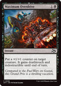 2025 Magic: The Gathering: Aetherdrift (DFT) - Maximum Overdrive (#96, Common) (, Near Mint)