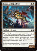 2025 Magic: The Gathering: Aetherdrift (DFT) - Broadcast Rambler (#6, Common) (, Near Mint)