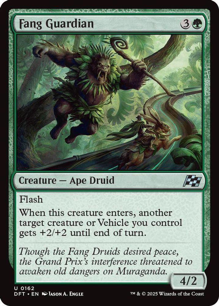 2025 Magic: The Gathering: Aetherdrift (DFT) - Fang Guardian (#162, Uncommon) (, Near Mint)