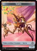 2025 Magic: The Gathering: Aetherdrift (DFT) - Servo Thopter 0009 Double Sided Token (#8 // 9, T) (, Near Mint)