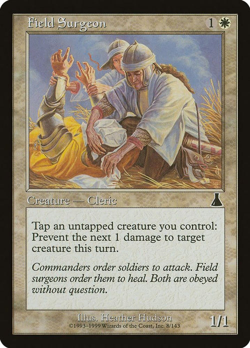 1999 Magic: The Gathering: Urza's Destiny (UDS) - Field Surgeon (#8, Common) (, Near Mint)
