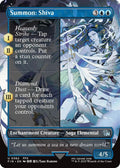 2025 Magic: The Gathering: FINAL FANTASY (FIN) - Summon Shiva Borderless (#362, Uncommon) (, Near Mint)