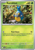 2025 Pokemon: SV09: Journey Together (JTG) - Karrablast (#009/159, Common) (Reverse Holofoil, Near Mint)