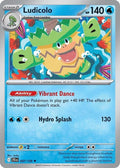 2025 Pokemon: SV09: Journey Together (JTG) - Ludicolo (#037/159, Rare)