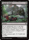 2025 Magic: The Gathering: Tarkir: Dragonstorm (TDM) - Caustic Exhale (#74, Common) (, Near Mint)