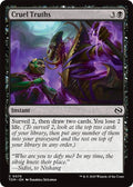 2025 Magic: The Gathering: Tarkir: Dragonstorm (TDM) - Cruel Truths (#76, Common) (, Near Mint)