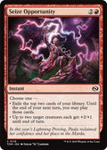 2025 Magic: The Gathering: Tarkir: Dragonstorm (TDM) - Seize Opportunity (#119, Common)