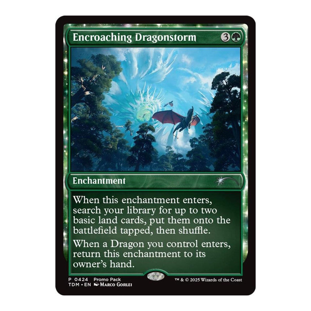 Encroaching Dragonstorm - Promo Pack: Tarkir: Dragonstorm () - Near Mint -