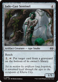 2025 Magic: The Gathering: Tarkir: Dragonstorm (TDM) - Jade Cast Sentinel (#243, Common) (, Near Mint)