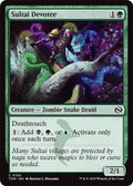 2025 Magic: The Gathering: Tarkir: Dragonstorm (TDM) - Sultai Devotee (#160, Common)