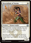 2025 Magic: The Gathering: Tarkir: Dragonstorm (TDM) - Descendant of Storms (#8, Uncommon)
