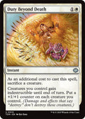 2025 Magic: The Gathering: Tarkir: Dragonstorm (TDM) - Duty Beyond Death (#10, Uncommon) (, Near Mint)