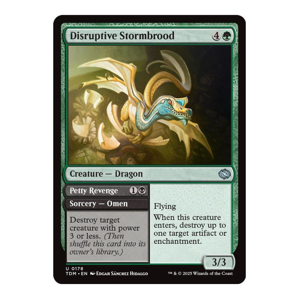 Disruptive Stormbrood - Tarkir: Dragonstorm () - Near Mint -