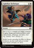 2025 Magic: The Gathering: Tarkir: Dragonstorm (TDM) - Lightfoot Technique (#14, Common)