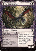 2025 Magic: The Gathering: Tarkir: Dragonstorm (TDM) - Feral Deathgorger Showcase (#298, Common) (Foil, Near Mint)