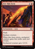 2025 Magic: The Gathering: Tarkir: Dragonstorm (TDM) - Fire Rim Form (#107, Common) (, Near Mint)
