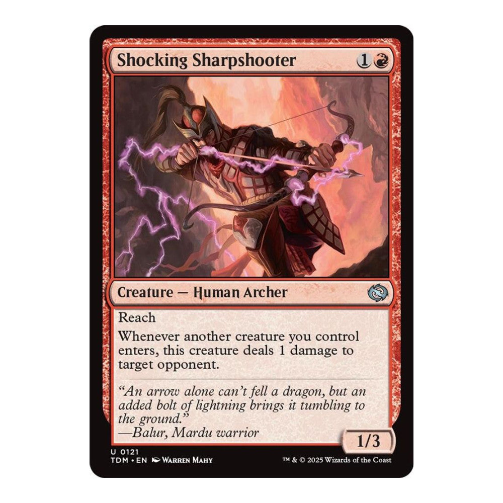 Shocking Sharpshooter - Tarkir: Dragonstorm () - Near Mint -