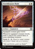 2025 Magic: The Gathering: Tarkir: Dragonstorm (TDM) - Stormbeacon Blade (#27, Uncommon) (, Near Mint)