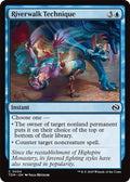 2025 Magic: The Gathering: Tarkir: Dragonstorm (TDM) - Riverwalk Technique (#54, Common) (, Near Mint)