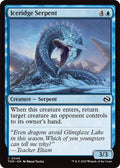 2025 Magic: The Gathering: Tarkir: Dragonstorm (TDM) - Iceridge Serpent (#49, Common) (, Near Mint)