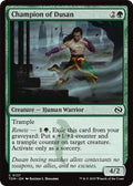 2025 Magic: The Gathering: Tarkir: Dragonstorm (TDM) - Champion of Dusan (#137, Common)