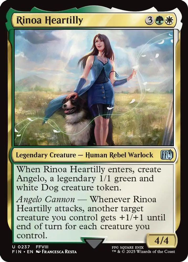 2025 Magic: The Gathering: FINAL FANTASY (FIN) - Rinoa Heartilly (#237, Uncommon) (, Near Mint)