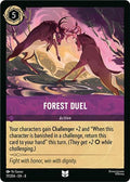 2025 Disney Lorcana: Reign of Jafar (8) - Forest Duel (#77/204, Uncommon) (, Near Mint)
