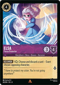 2025 Disney Lorcana: Reign of Jafar (8) - Elsa Fierce Protector (#60/204, Rare) (, Near Mint)