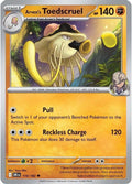 2025 Pokemon: SV10: Destined Rivals (DRI) - Arven's Toedscruel (#110/182, Uncommon) (Reverse Holofoil, Near Mint)