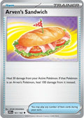 2025 Pokemon: SV10: Destined Rivals (DRI) - Arven's Sandwich (#161/182, Uncommon) (Reverse Holofoil, Near Mint)