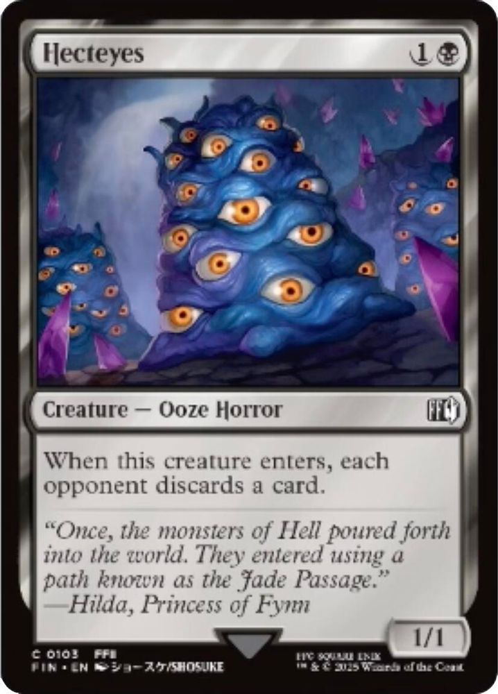 2025 Magic: The Gathering: FINAL FANTASY (FIN) - Hecteyes (#103, Common) (, Near Mint)