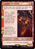 2025 Magic: The Gathering: FINAL FANTASY (FIN) - Summon: Brynhildr (#160, Rare) (, Near Mint)