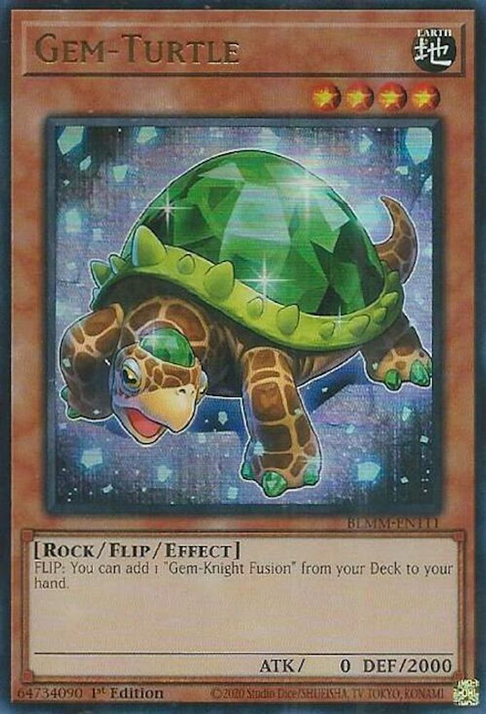 2025 YuGiOh: Battles of Legend: Monster Mayhem (BLMM) - Gem Turtle (#BLMM-EN111, Ultra Rare) (1st Edition, Near Mint)