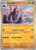 2025 Pokemon: SV: White Flare (WHT) - Gigalith (#048/086, Uncommon) (Reverse Holofoil, Near Mint)