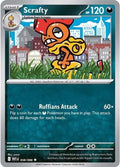 2025 Pokemon: SV: White Flare (WHT) - Scrafty (#058/086, Uncommon) (Reverse Holofoil, Near Mint)