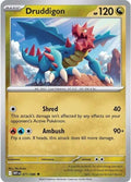 2025 Pokemon: SV: White Flare (WHT) - Druddigon (#071/086, Uncommon) (Reverse Holofoil, Near Mint)
