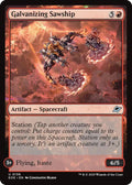 2025 Magic: The Gathering: Edge of Eternities (EOE) - Galvanizing Sawship (#136, Uncommon) (, Near Mint)