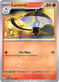 2025 Pokemon: SV: White Flare (WHT) - Lampent (#017/086, Common) (Reverse Holofoil, Near Mint)