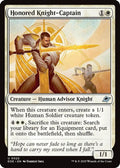 2025 Magic: The Gathering: Edge of Eternities (EOE) - Honored Knight Captain (#22, Uncommon)