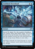 2025 Magic: The Gathering: Edge of Eternities (EOE) - Cerebral Download (#48, Uncommon) (, Near Mint)