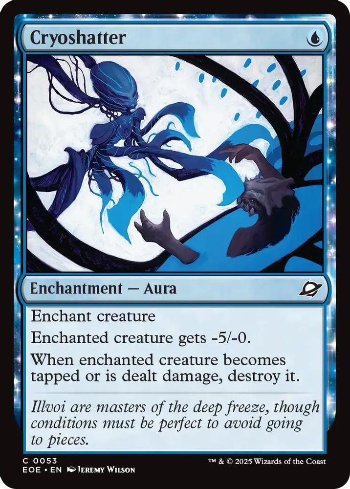 2025 Magic: The Gathering: Edge of Eternities (EOE) - Cryoshatter (#53, Common) (, Near Mint)