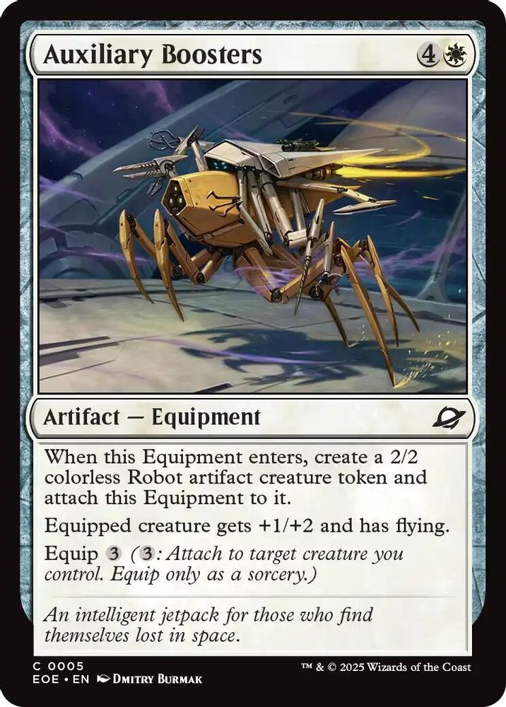 2025 Magic: The Gathering: Edge of Eternities (EOE) - Auxiliary Boosters (#5, Common)