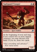 2025 Magic: The Gathering: Edge of Eternities (EOE) - Vaultguard Trooper (#166, Uncommon) (, Near Mint)