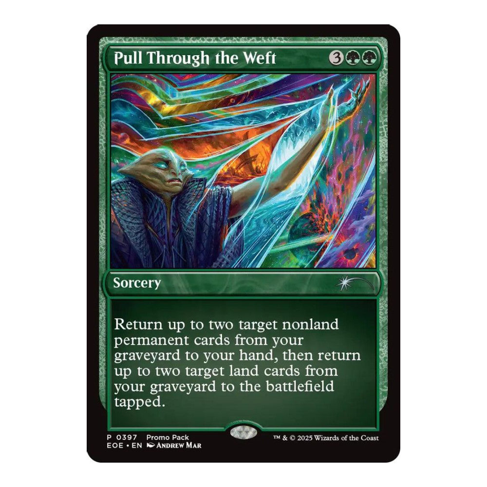 Pull Through the Weft - Promo Pack: Edge of Eternities () - Near Mint -
