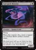 2025 Magic: The Gathering: Edge of Eternities (EOE) - Gravpack Monoist (#104, Common)