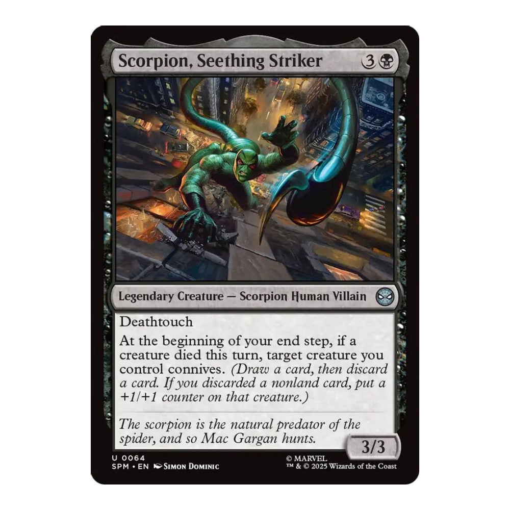 Scorpion, Seething Striker - Marvel's Spider-Man () - Near Mint -